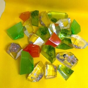 Assorted Resin Gemstones